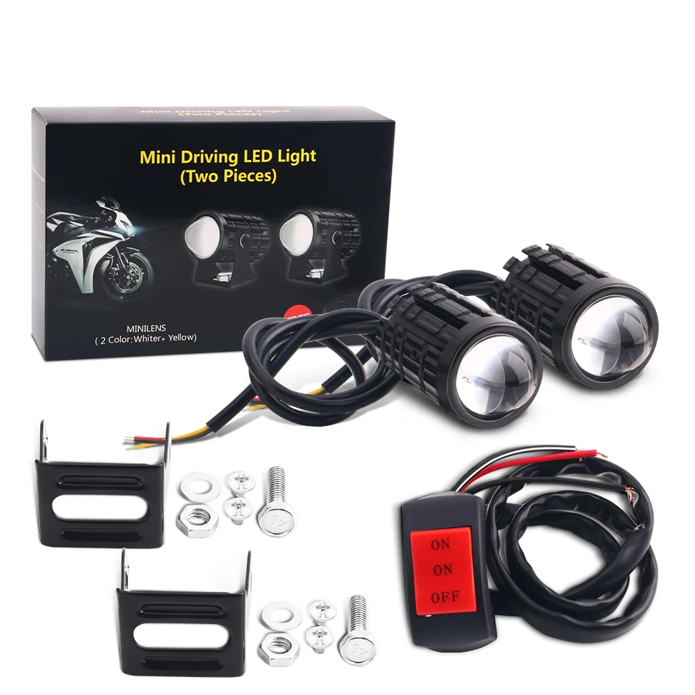 Universal Motorcycle Led Headlight Projector - Faro universale per moto a LED