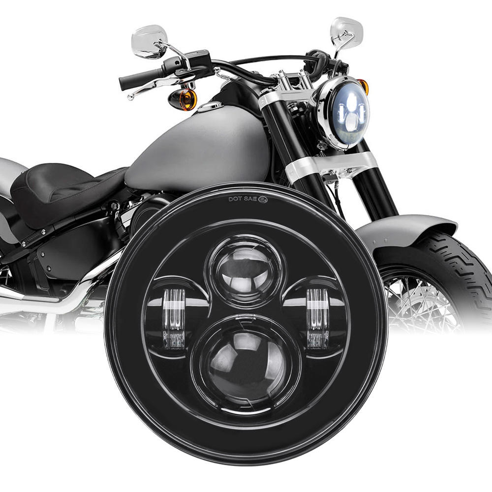 Universal Motorcycle Led Headlight Projector - Faro anteriore universale a LED da