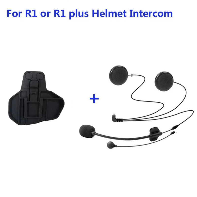 Full Face Motorcycle Helmet With Bluetooth - FreedConn Accessori originali Microfono rigido/morbido Clip