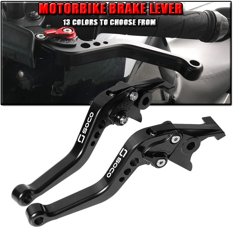 Cnc Aluminum Adjustable Brake Clutch Levers - Leva Freno Corta e Leva Frizione