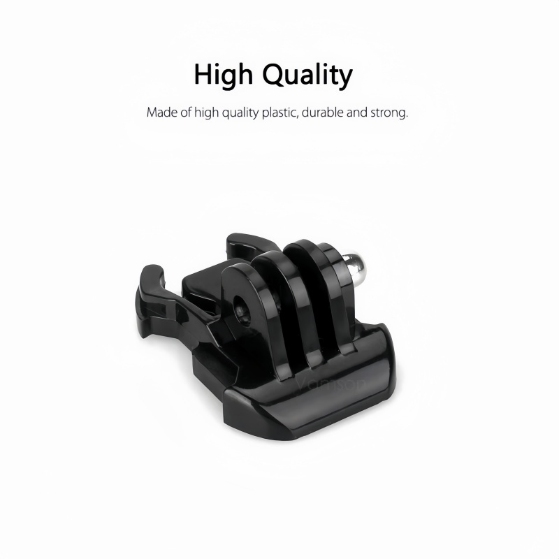 Quick Release Buckle Motorcycle Helmet - Base di Montaggio Universale a Sgancio