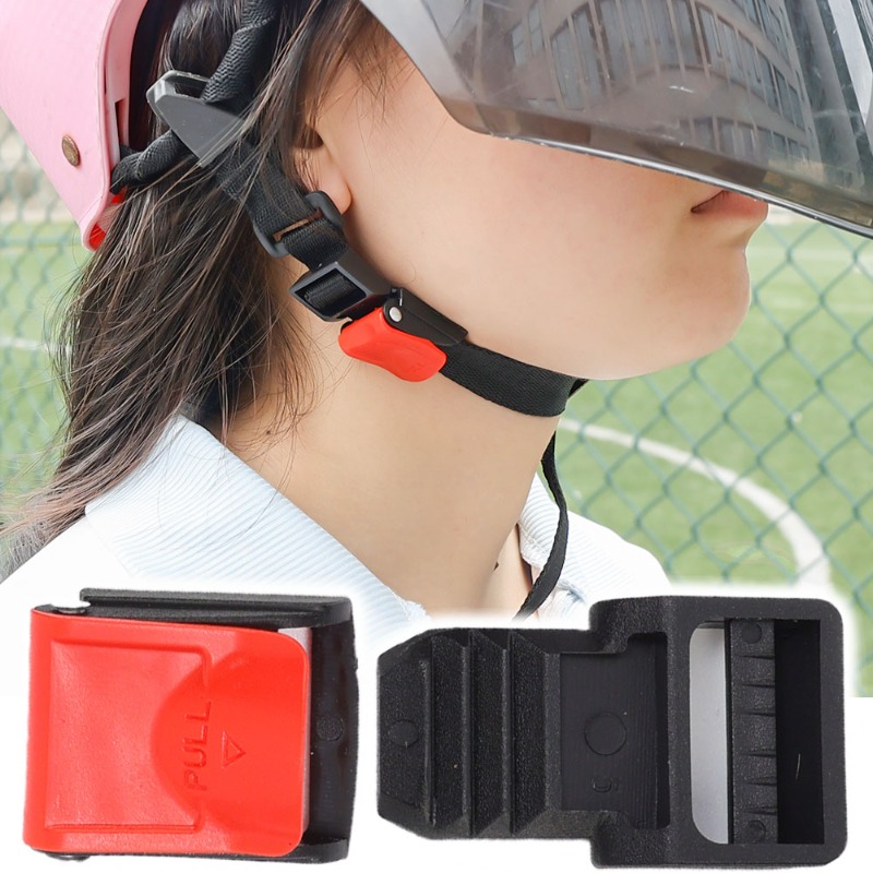 Quick Release Buckle Motorcycle Helmet - Fibbie a strappo per Casco da