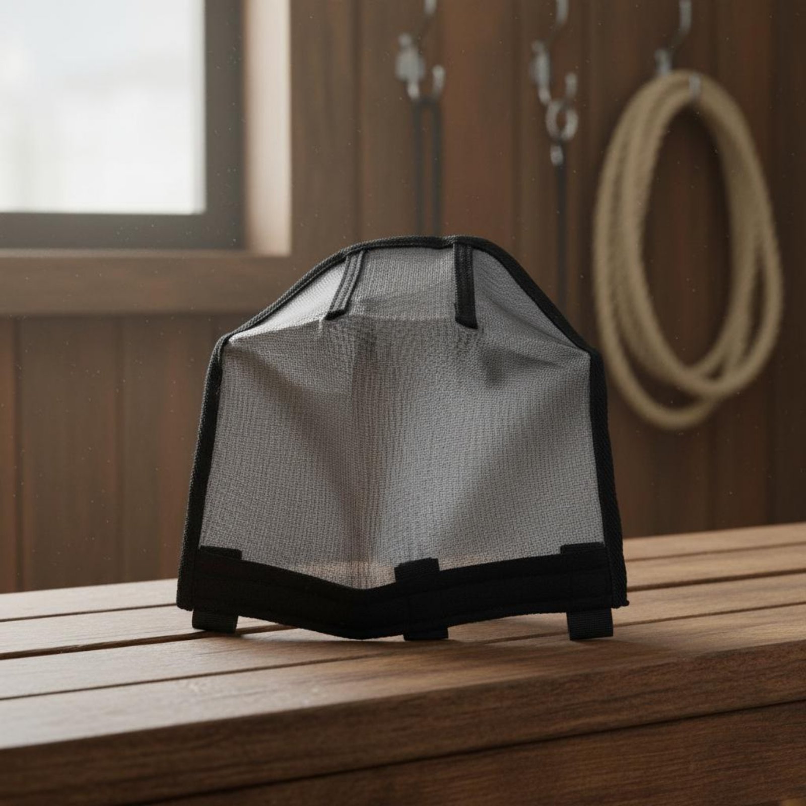 Riding Gear - Maschera Antimosche per Cavalli in Rete