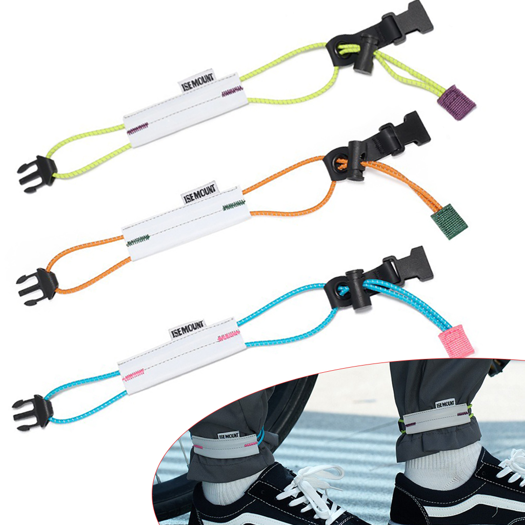 Riding Gear - Cinturino Riflettente per Pantaloni da Ciclismo,