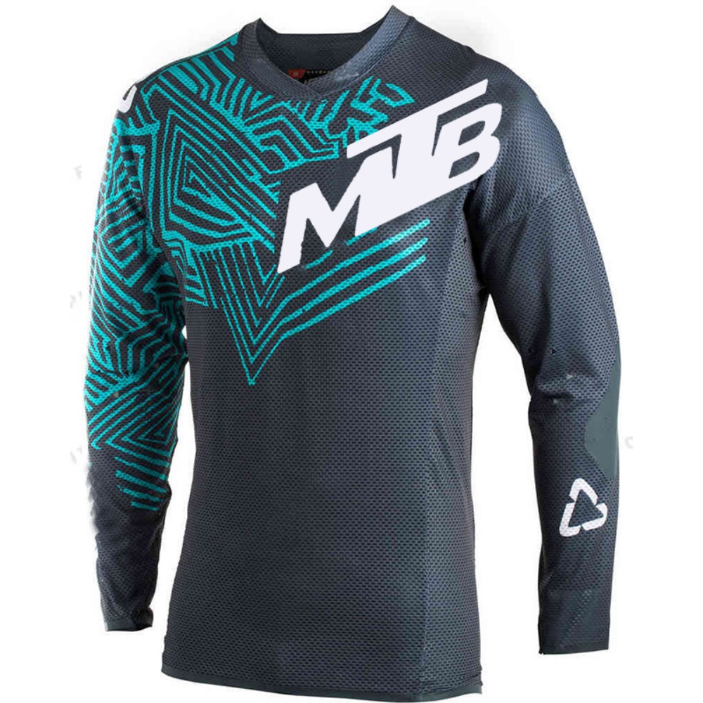 Riding Gear - Maglia a Maniche Lunghe per Ciclismo
