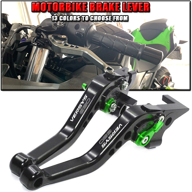 Cnc Aluminum Adjustable Brake Clutch Levers - Per Kawasaki Versys 650 Versys650 2006-2008