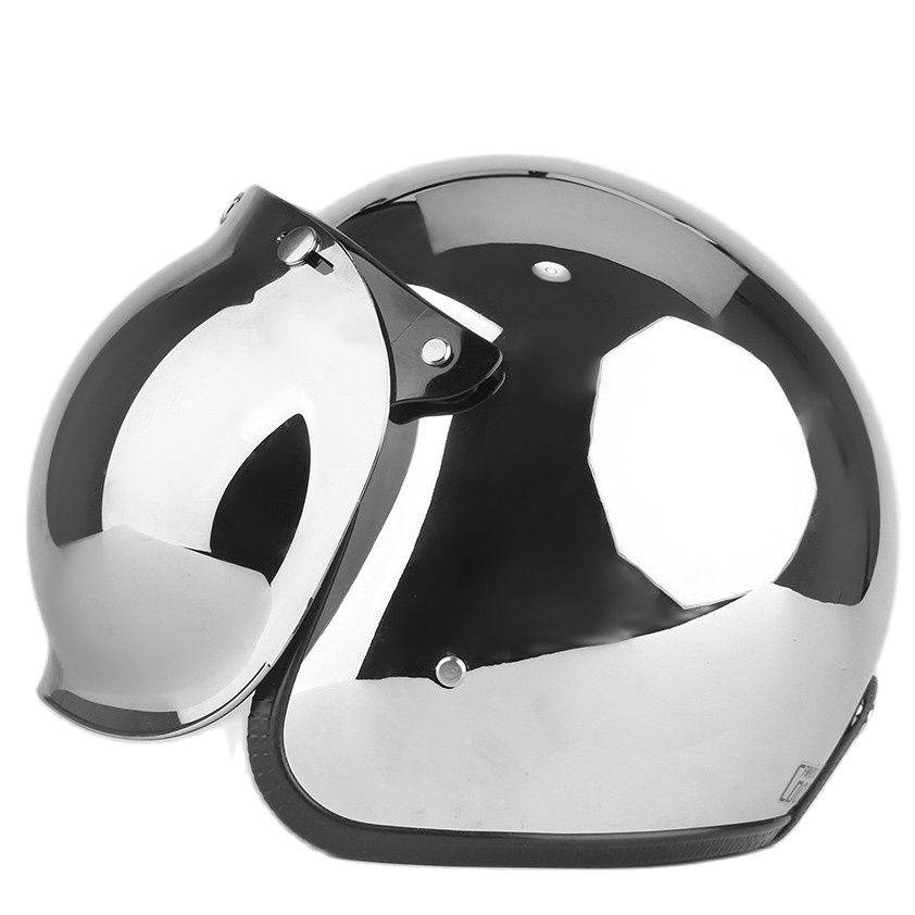 Vintage Open Face Retro Helmet - Casco Moto Open Face Vintage Kask