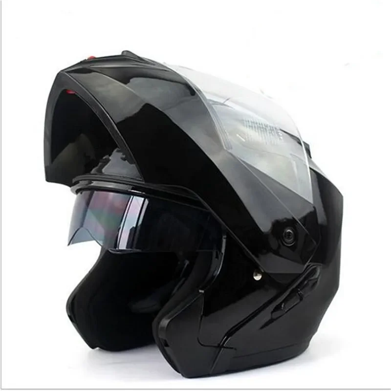Dual Visor Motorcycle Racing Helmet - Ultimo casco da motociclista modulare di