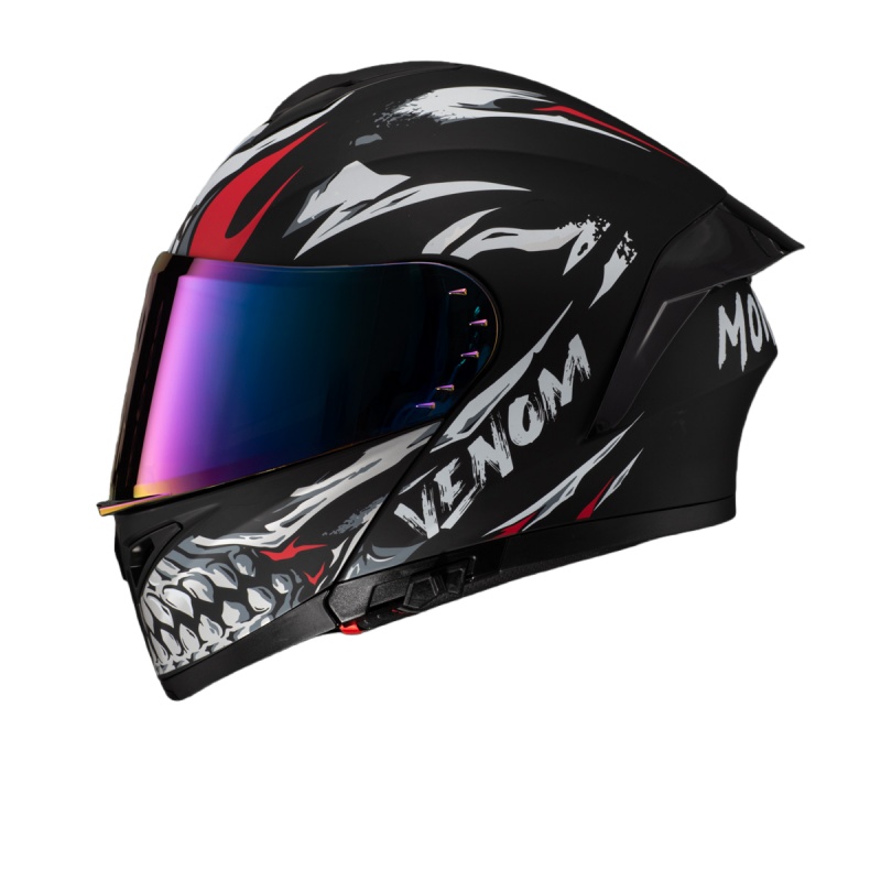 Casco da Moto Omologato DOT co - Dual Visor Motorcycle Racing Helmet recensione e prezzo