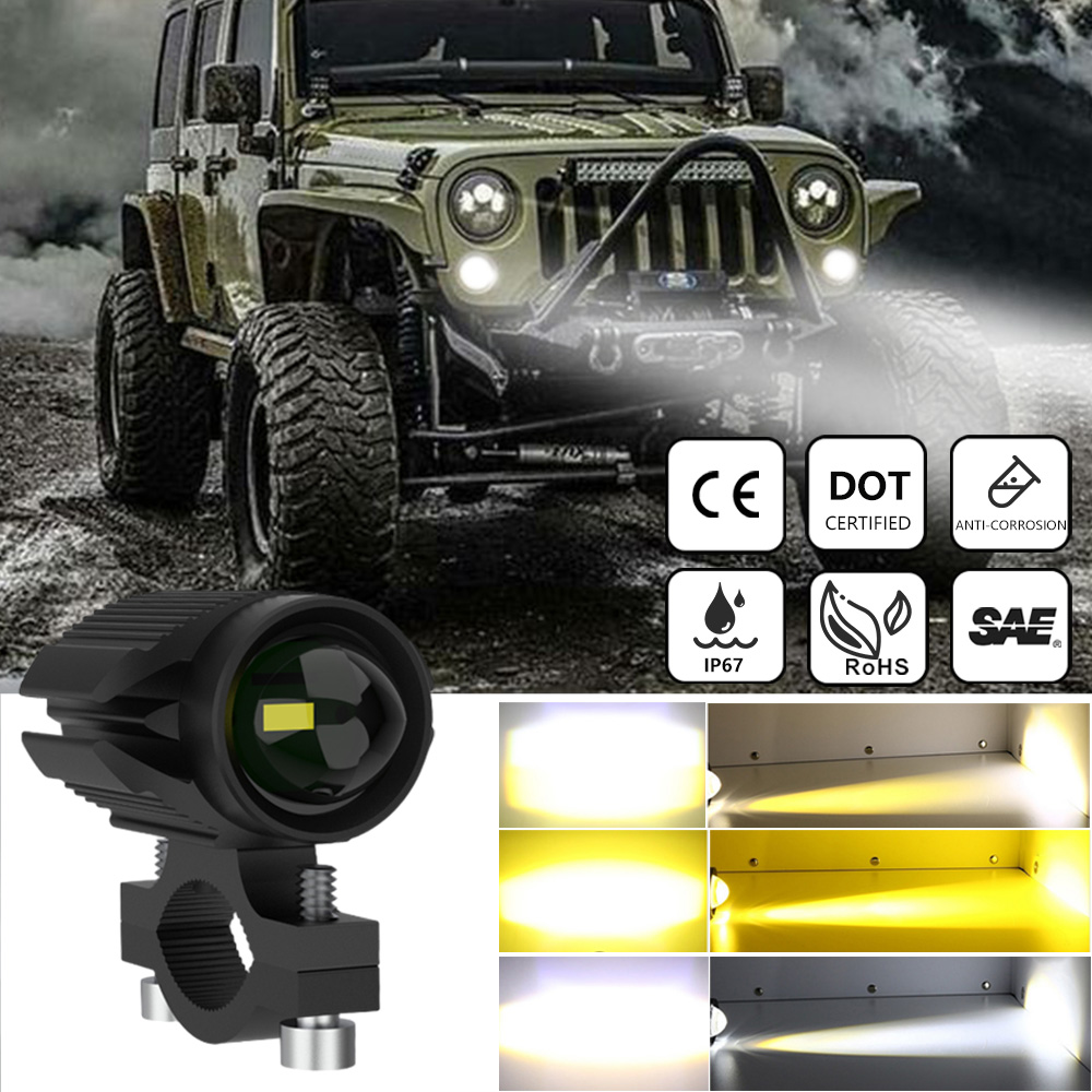 Fari a LED aggiuntivi per lamp - Universal Motorcycle Led Headlight Projector recensione e prezzo