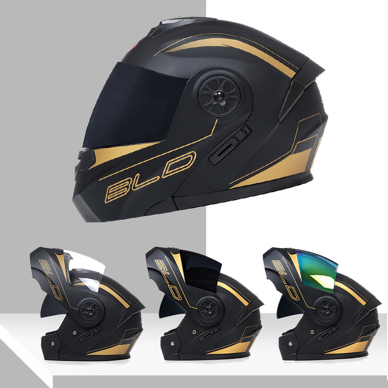 Casco da moto modulare con dop - Dual Visor Motorcycle Racing Helmet recensione e prezzo