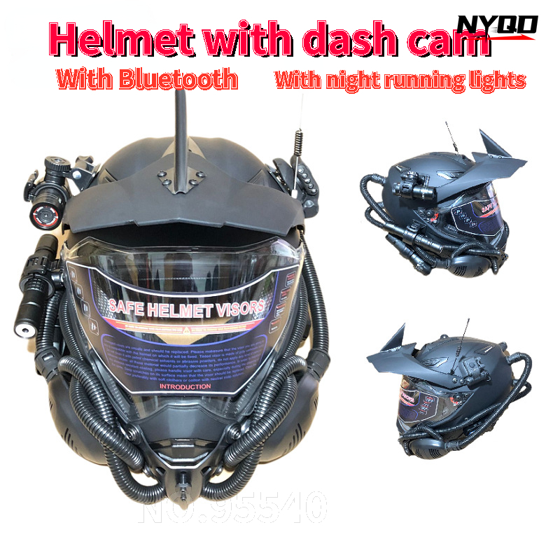 Casco da rally casco da moto c - Full Face Motorcycle Helmet With Bluetooth recensione e prezzo