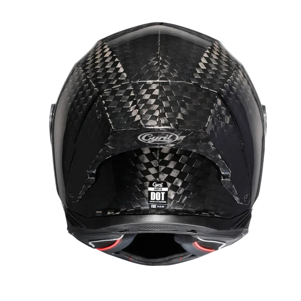 Caschi da bici da strada per m - Carbon Fiber Lightweight Motorcycle Helmet recensione e prezzo