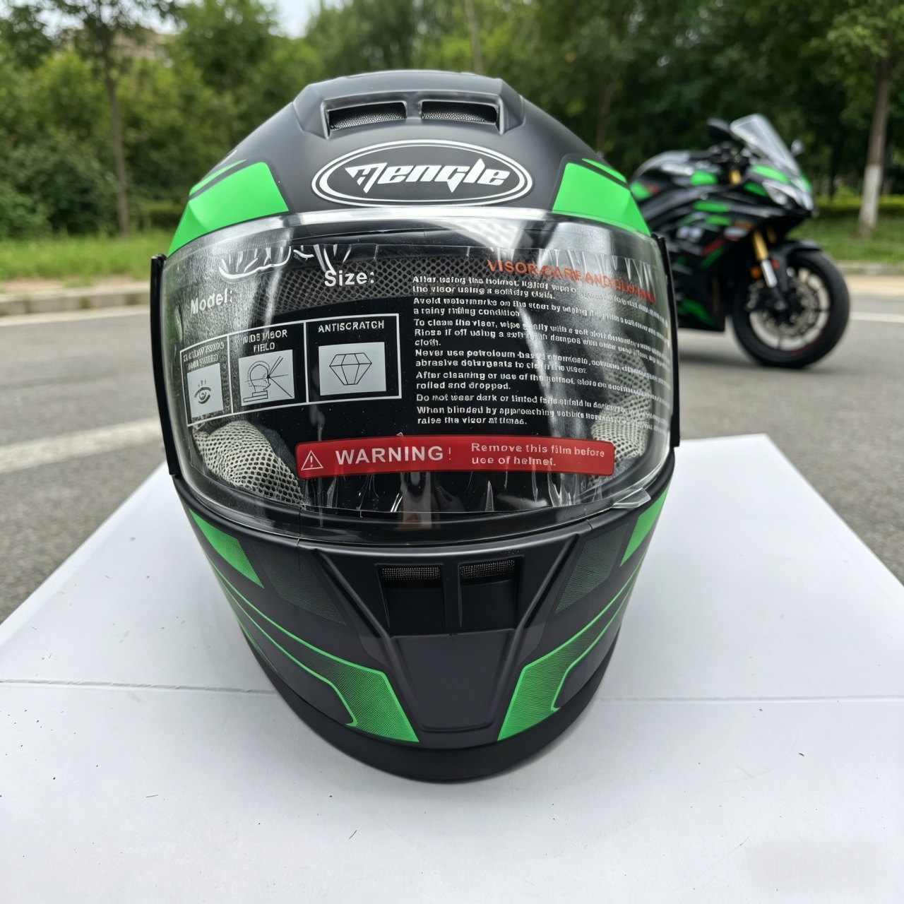 Casco Integrale da Moto per Uo - Dual Visor Motorcycle Racing Helmet recensione e prezzo