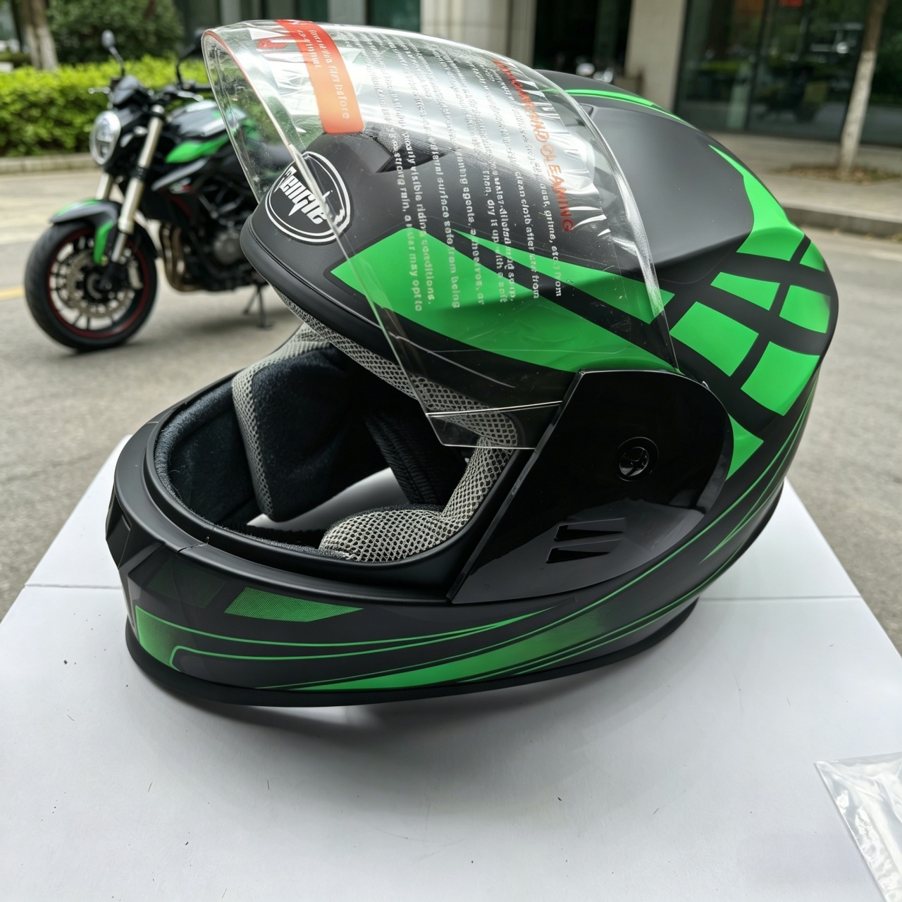 Casco Integrale da Moto per Uo - Dual Visor Motorcycle Racing Helmet recensione e prezzo