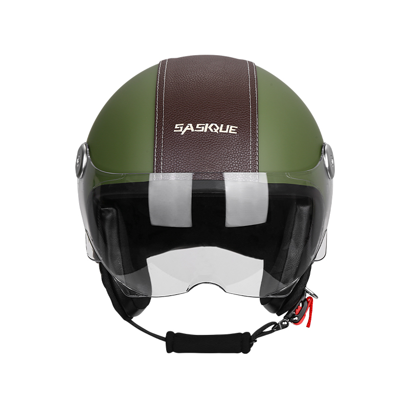 Casco Moto Vintage 3/4 Open Fa - Vintage Open Face Retro Helmet recensione e prezzo
