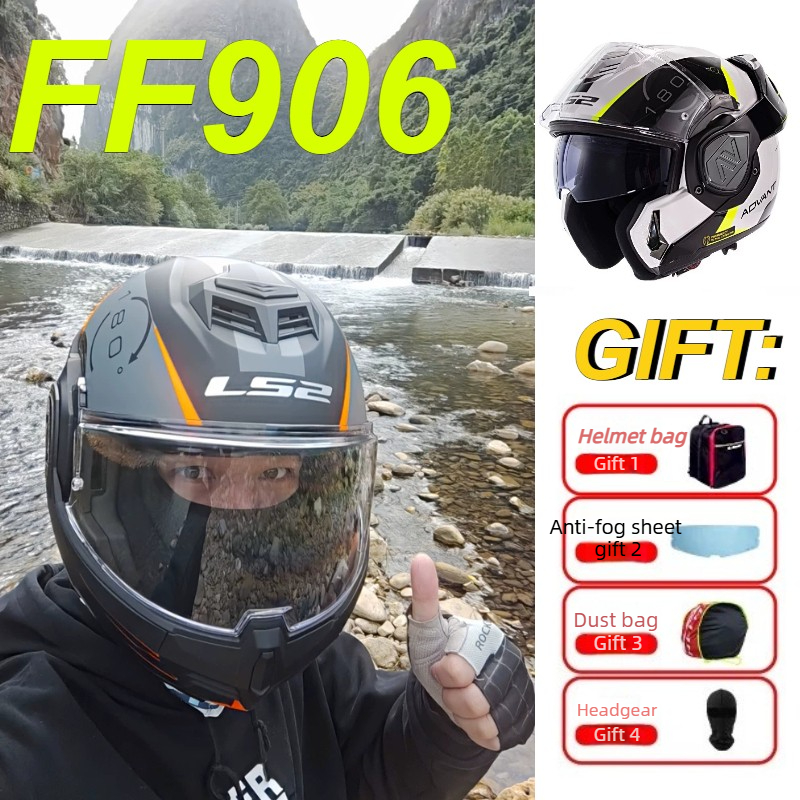 Casco Modulare LS2 FF906 Advan - Modular Flip Up Motorcycle Helmet Dot Approved recensione e prezzo