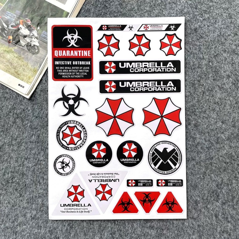 Adesivi di avvertimento Hot Re - Motorcycle Helmets recensione e prezzo