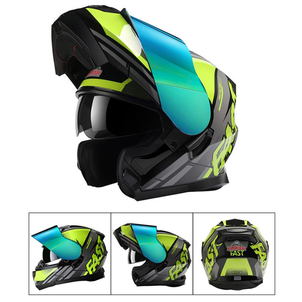 Casco integrale per moto ADV c - Dual Visor Motorcycle Racing Helmet recensione e prezzo