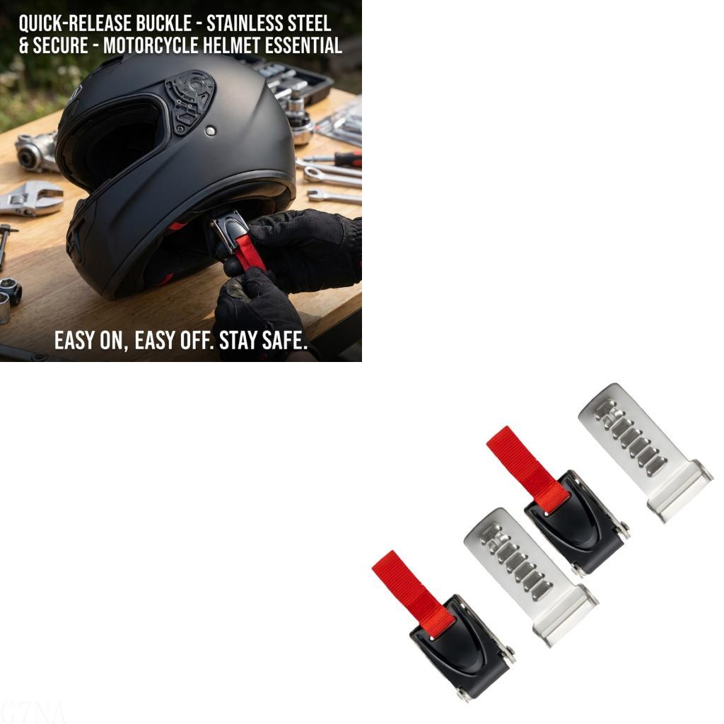 Caschi da G7NA in ABS inossida - Quick Release Buckle Motorcycle Helmet recensione e prezzo