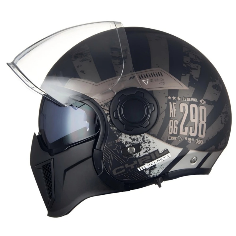 Casco Modulare per Moto OP12A, - Quick Release Buckle Motorcycle Helmet recensione e prezzo
