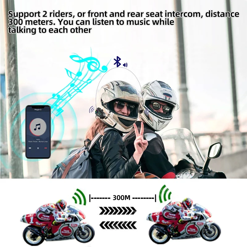 Y10 2X Bluetooth Moto casco in - Universal Motorcycle Helmet Intercom Headset recensione e prezzo