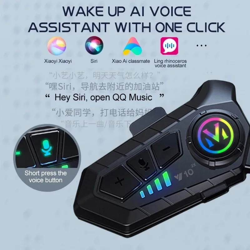 Y10 2X Bluetooth Moto casco in - Universal Motorcycle Helmet Intercom Headset recensione e prezzo