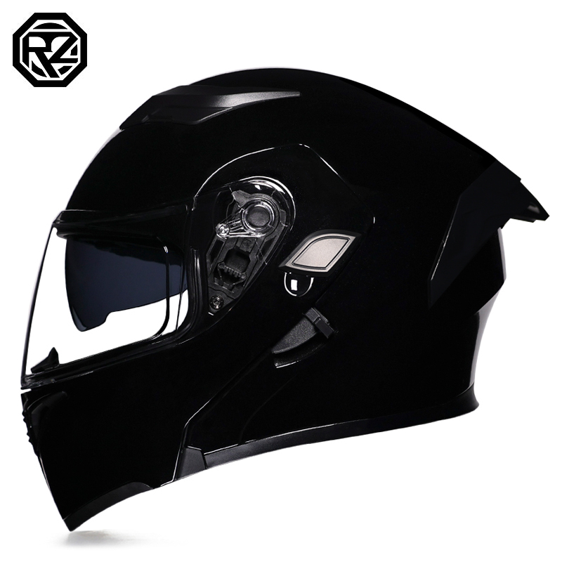 Caschi da moto ORZ con doppia  - Modular Flip Up Motorcycle Helmet Dot Approved recensione e prezzo