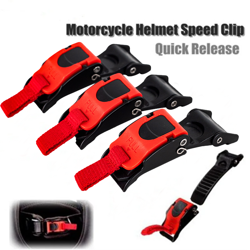 6 Pezzi Fibbia a Sgancio Rapid - Quick Release Buckle Motorcycle Helmet recensione e prezzo