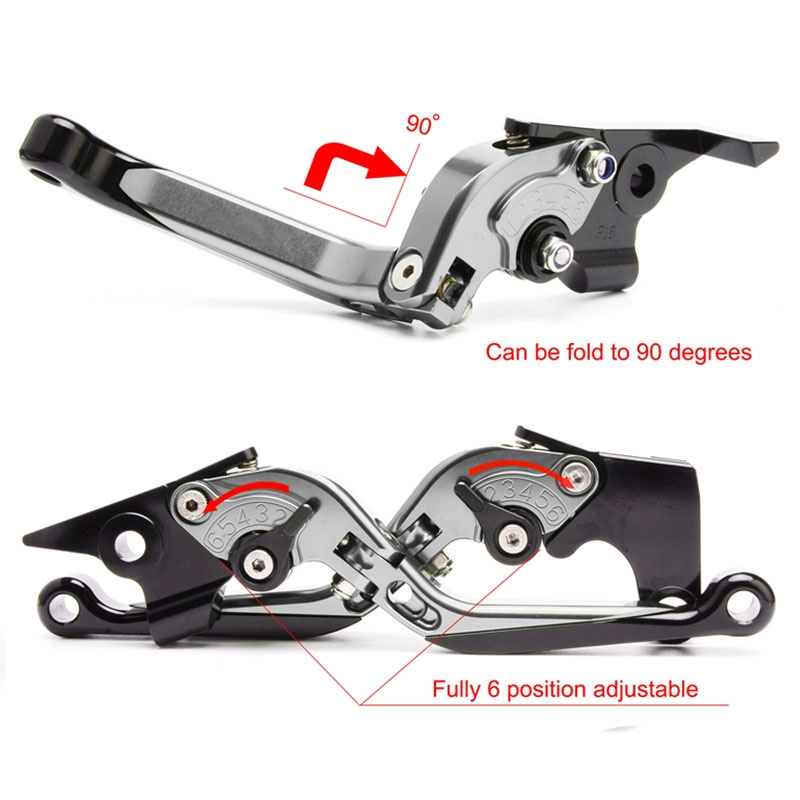 Leva Freno Frizione Regolabile - Cnc Aluminum Adjustable Brake Clutch Levers recensione e prezzo