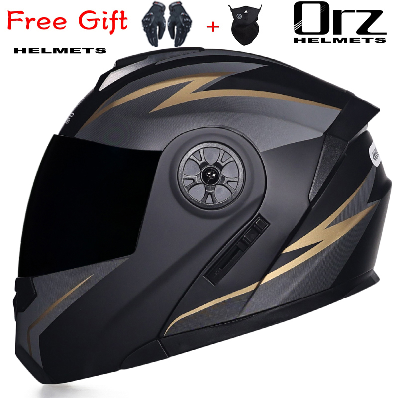 ORZ-161 Ultimo Modello di Casc - Dual Visor Motorcycle Racing Helmet recensione e prezzo