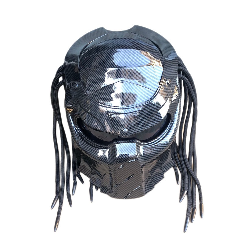 Nuovo Casco Integrale per Moto - Custom Predator Motorcycle Helmet recensione e prezzo