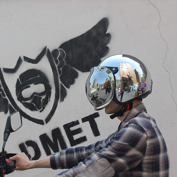 Casco Moto Open Face Vintage K - Vintage Open Face Retro Helmet recensione e prezzo