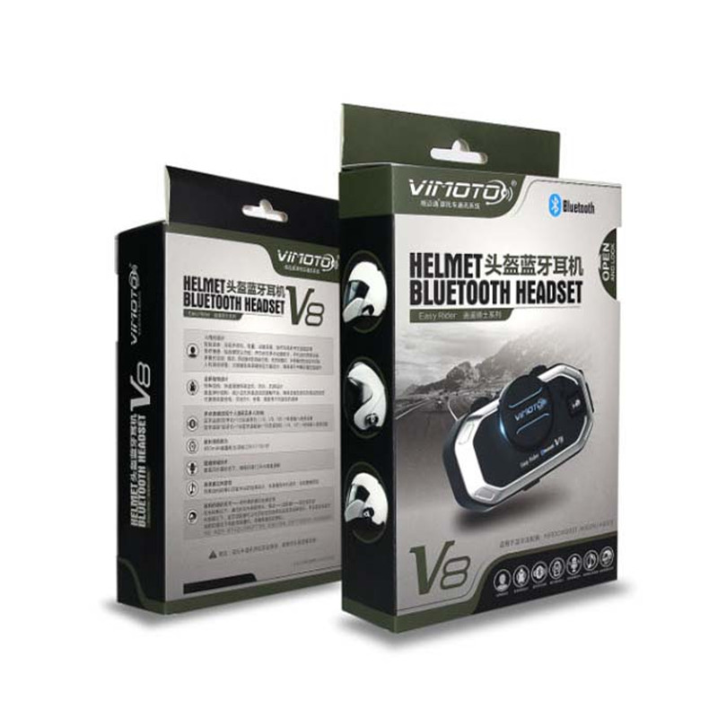 Vimoto V8 Auricolare per casco - Universal Motorcycle Helmet Intercom Headset recensione e prezzo