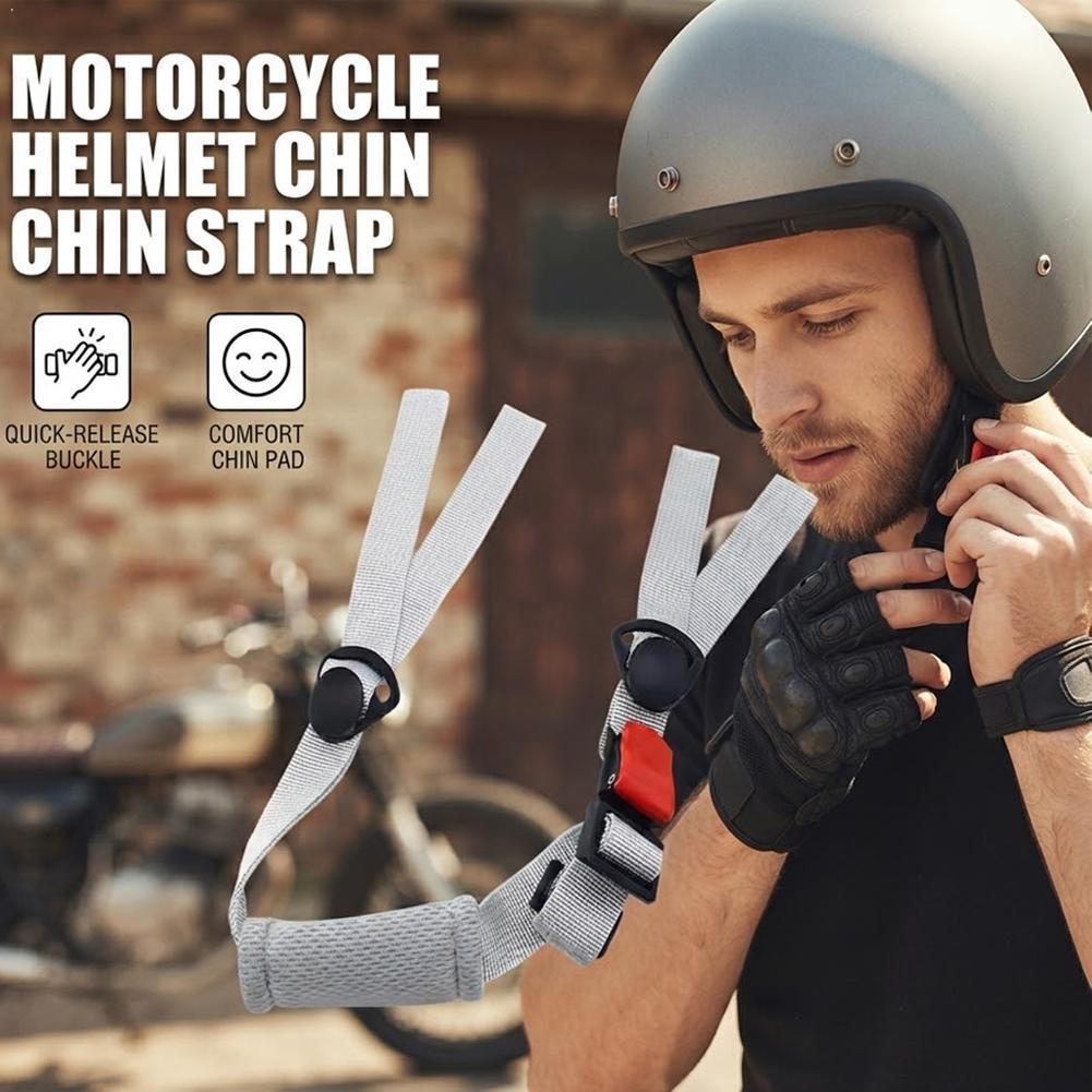 Cinturino Universale per Casco - Quick Release Buckle Motorcycle Helmet recensione e prezzo